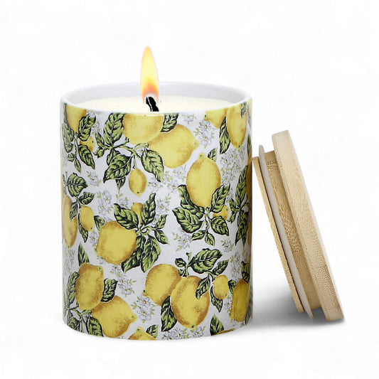 SUBLIMART: NEW! > POSITANO Porcelain Soy Wax Candle