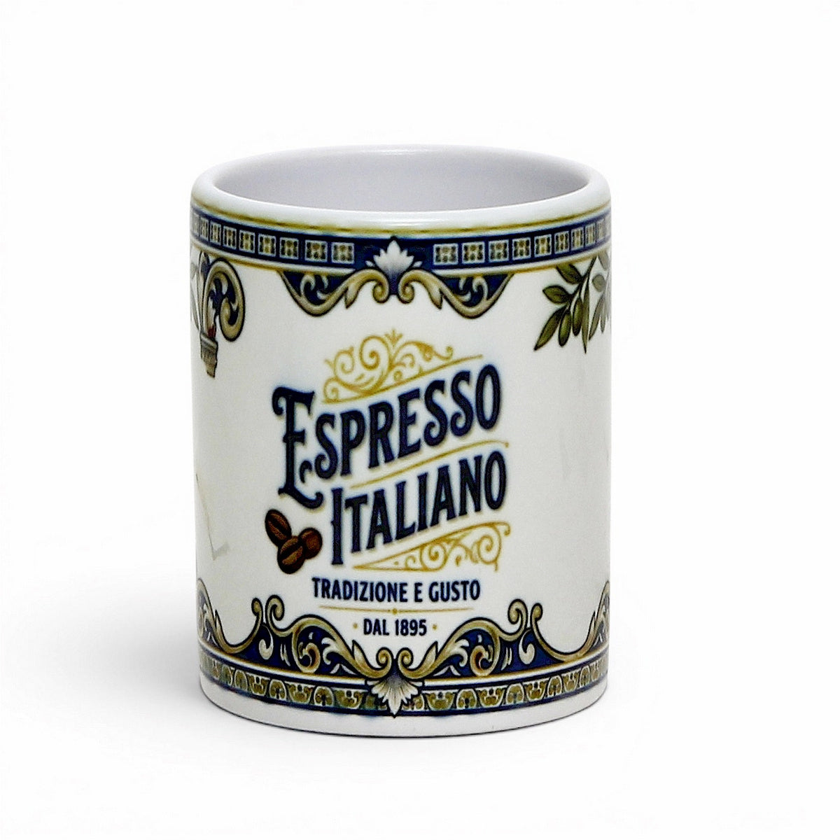 Italian Espresso Cup 3 oz, Ceramic Espresso Italiano, Italian Design, Small Coffee Lover Gift