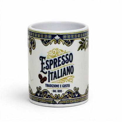 Italian Espresso Cup 3 oz, Ceramic Espresso Italiano, Italian Design, Small Coffee Lover Gift