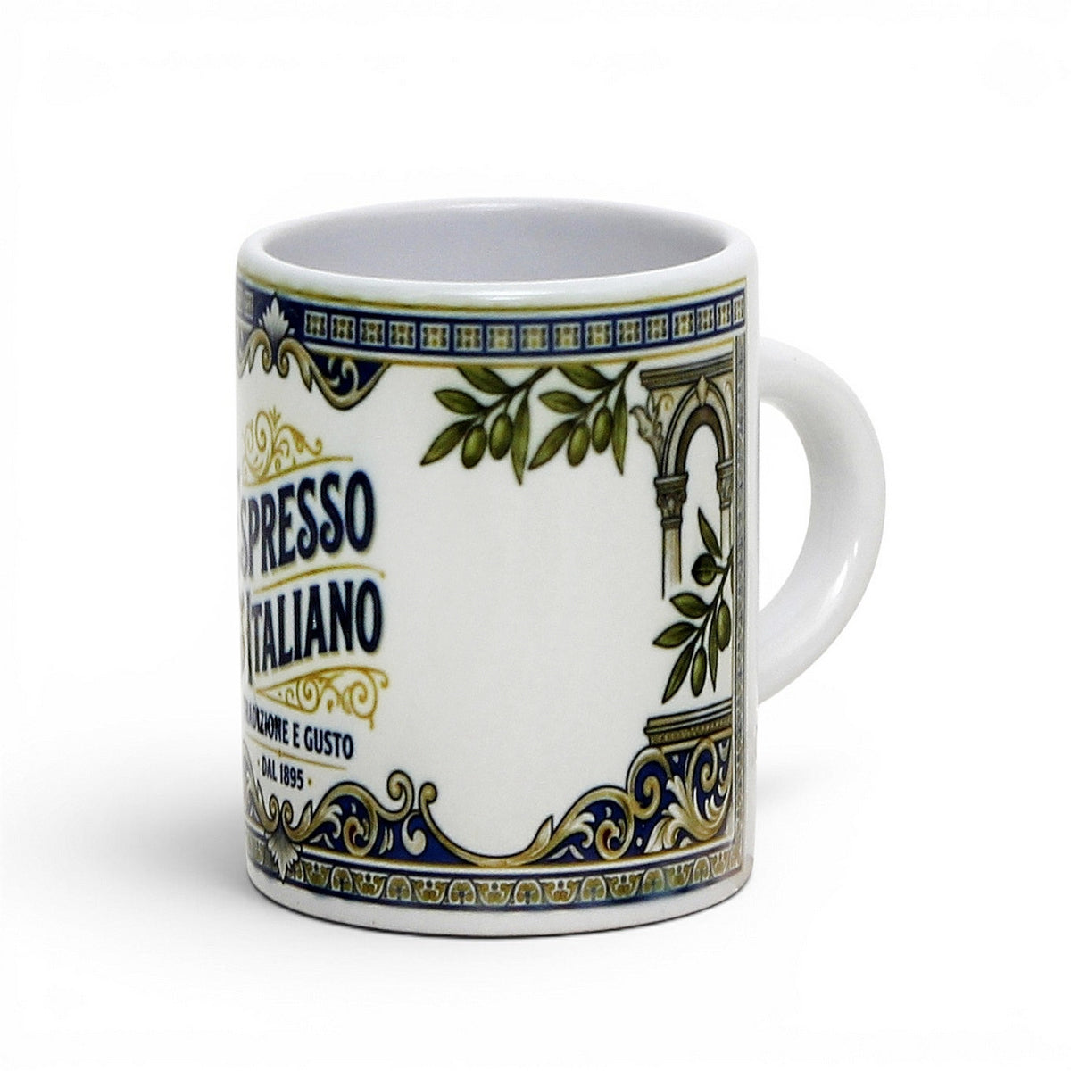 Italian Espresso Cup 3 oz, Ceramic Espresso Italiano, Italian Design, Small Coffee Lover Gift