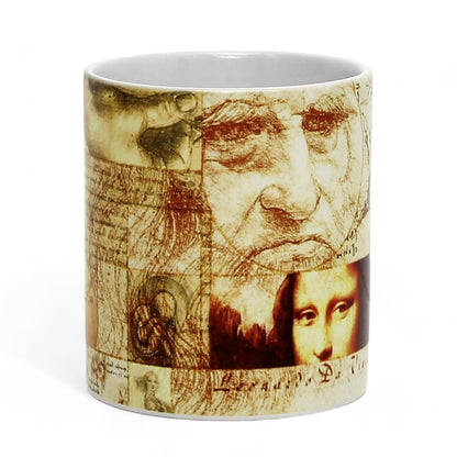 SUBLIMART: Affresco Mug - Leonardo Tribute Collage