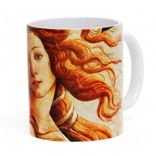 SUBLIMART: Affresco Mug - La Venere di Botticelli (Botticelli's Venus) [Detail]