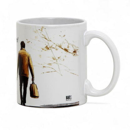 SUBLIMART: Father's Day Mug with GIRL "Wherever I go... You're always my hero!" Gift for Dad by RC Designs