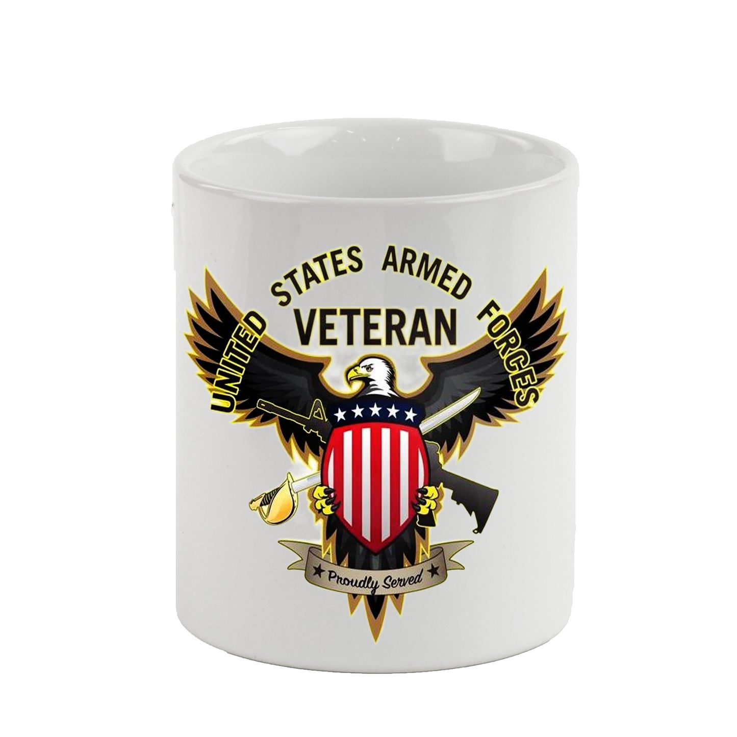 SUBLIMART: Veteran - Mug 'United States Armed Forces' (Design #05)