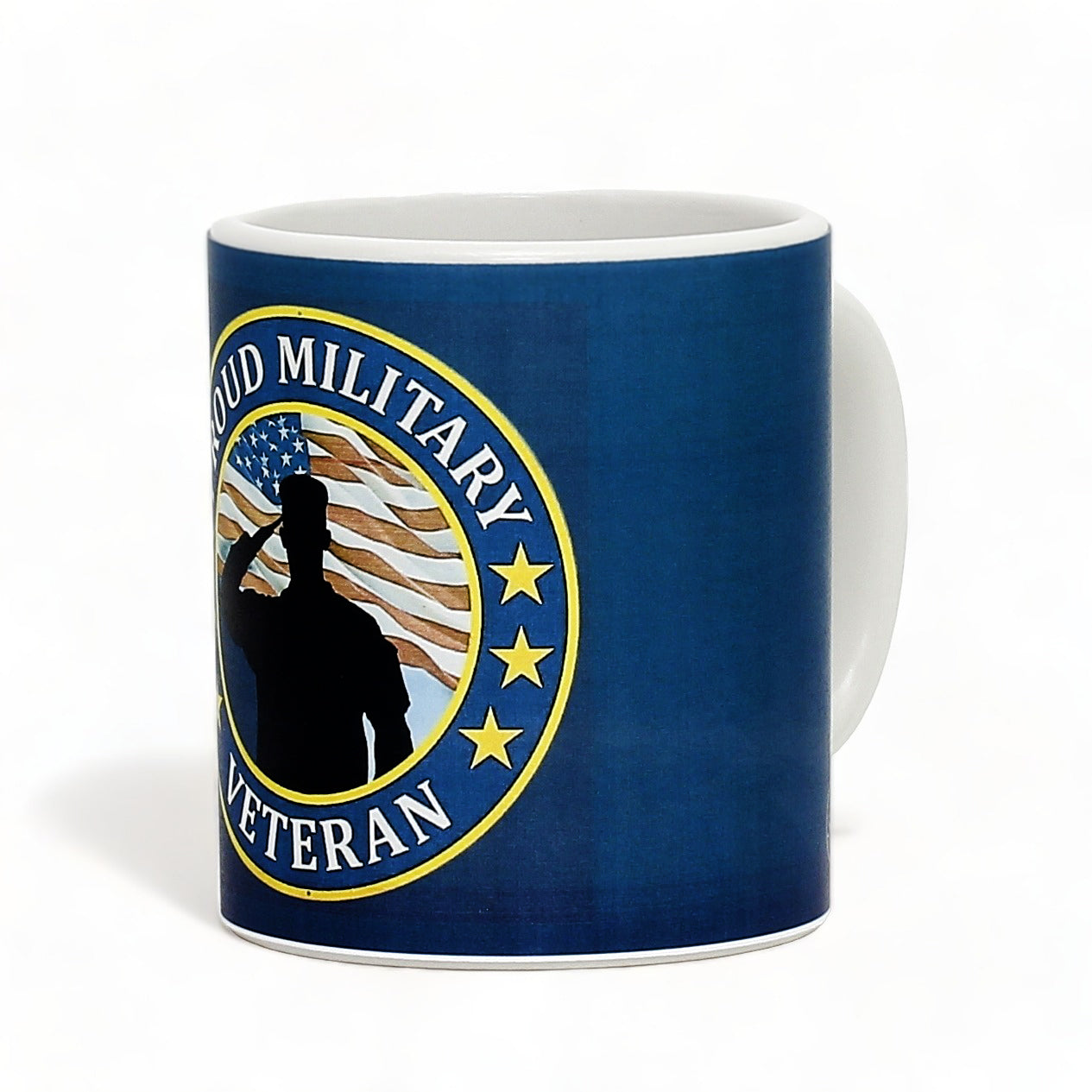 SUBLIMART: Veteran - Mug 'Proud Military Veteran' (Design #05B)