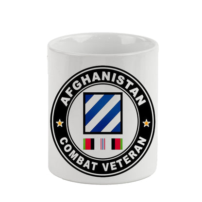 SUBLIMART: Veteran - Mug 'Afghanistan Combat Veteran' (Design #06)