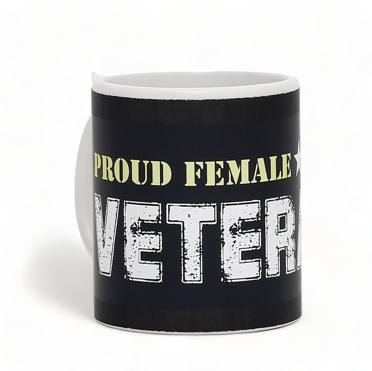 SUBLIMART: Veteran - Mug 'Proud Female Veteran' (Design #17)