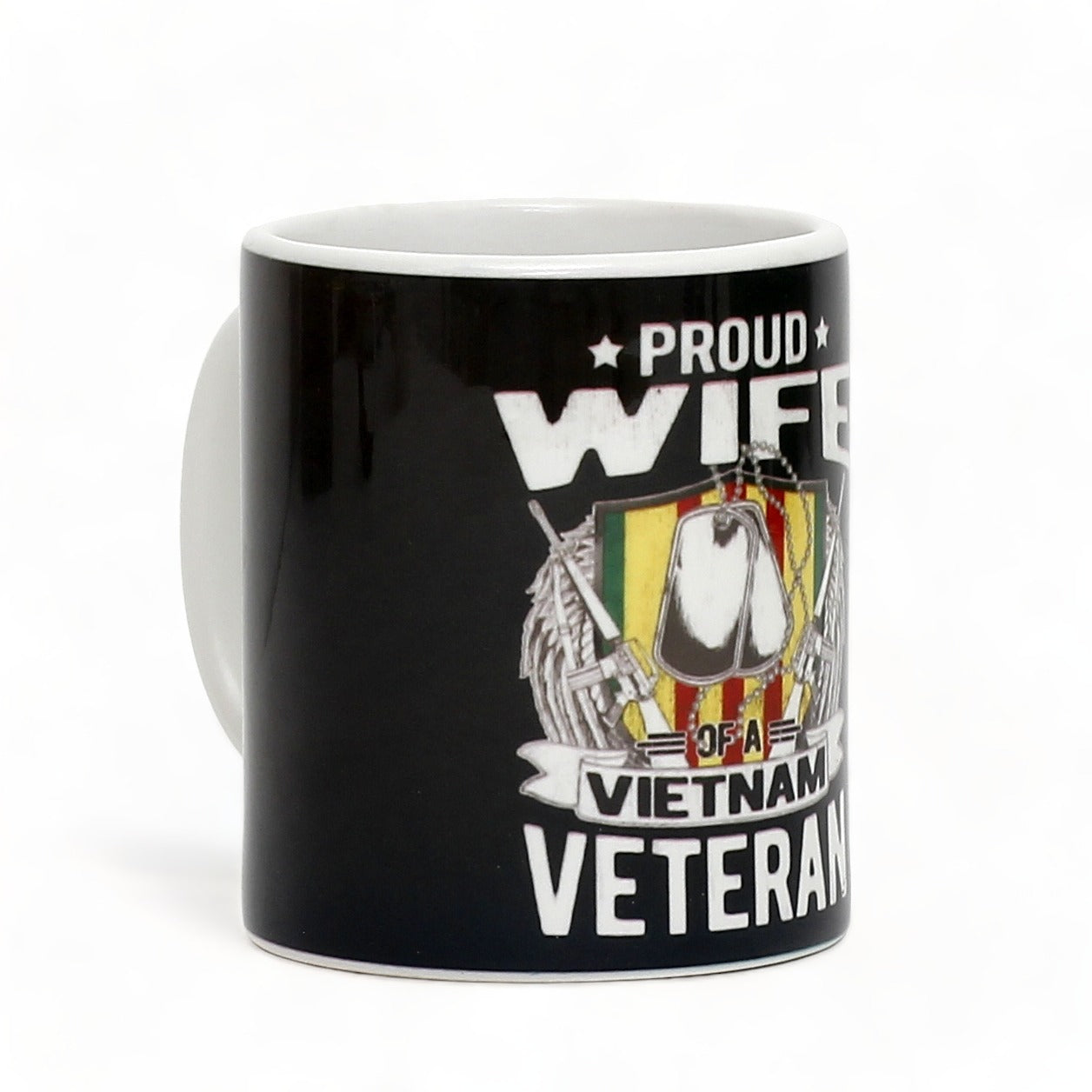 SUBLIMART: Veteran - Mug 'Proud Wife Vietnam Veteran' (Design #24)