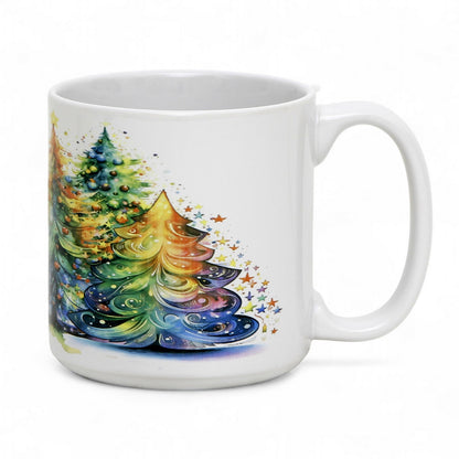 SUBLIMART: Designer Christmas Ceramic Large Jumbo Mug - (20 Oz)