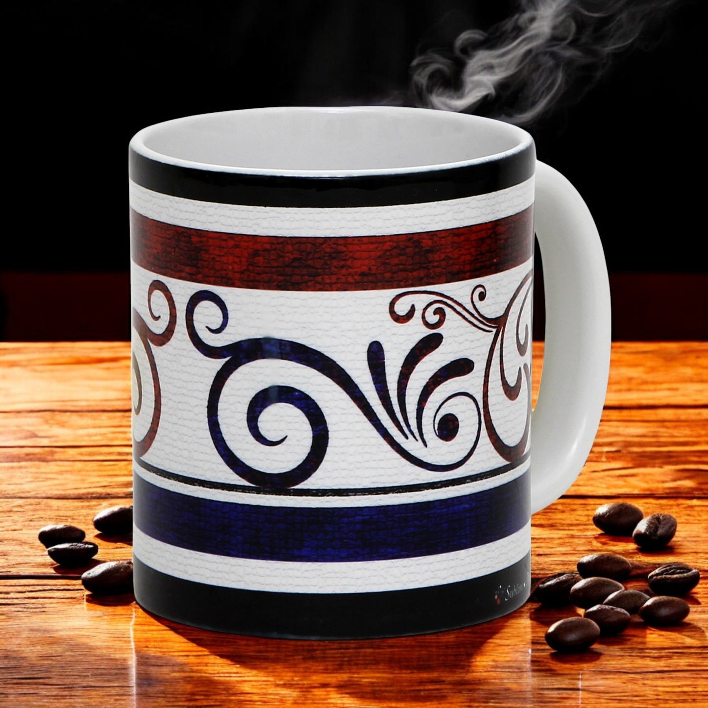 SUBLIMART: Ricco Italia Mug White Handle - by Mario Bruno (Design 6395)