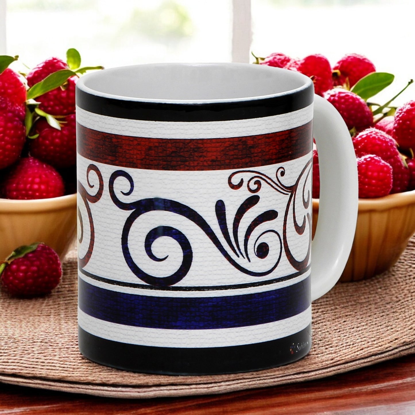 SUBLIMART: Ricco Italia Mug White Handle - by Mario Bruno (Design 6395)