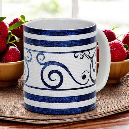 SUBLIMART: Ricco Italia Mug White Handle - by Mario Bruno (Design 6409)