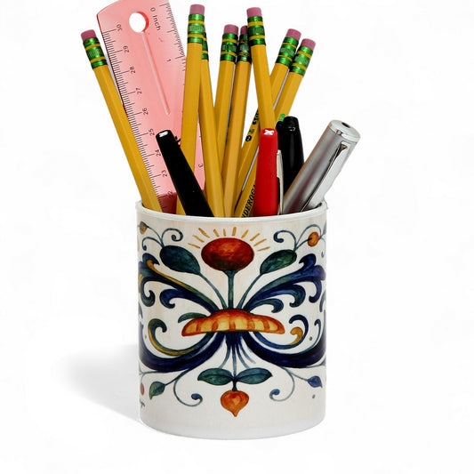 RICCO ITALIA DERUTA: Multi-Use Tumbler in Ricco Italia Deruta Design by Mario Bruno