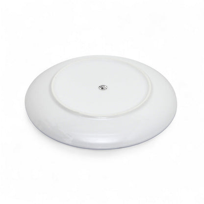 PORCELLAIN: Multi Purpose Dinner Plate/Shallow Bowl - Final Clearance Price - SET of 4 (10.25" Diam.)