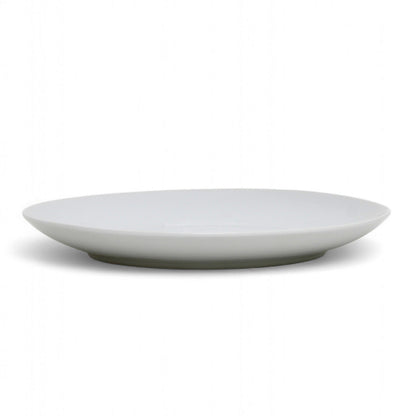 PORCELLAIN: Multi Purpose Dinner Plate/Shallow Bowl - Final Clearance Price - SET of 4 (10.25" Diam.)