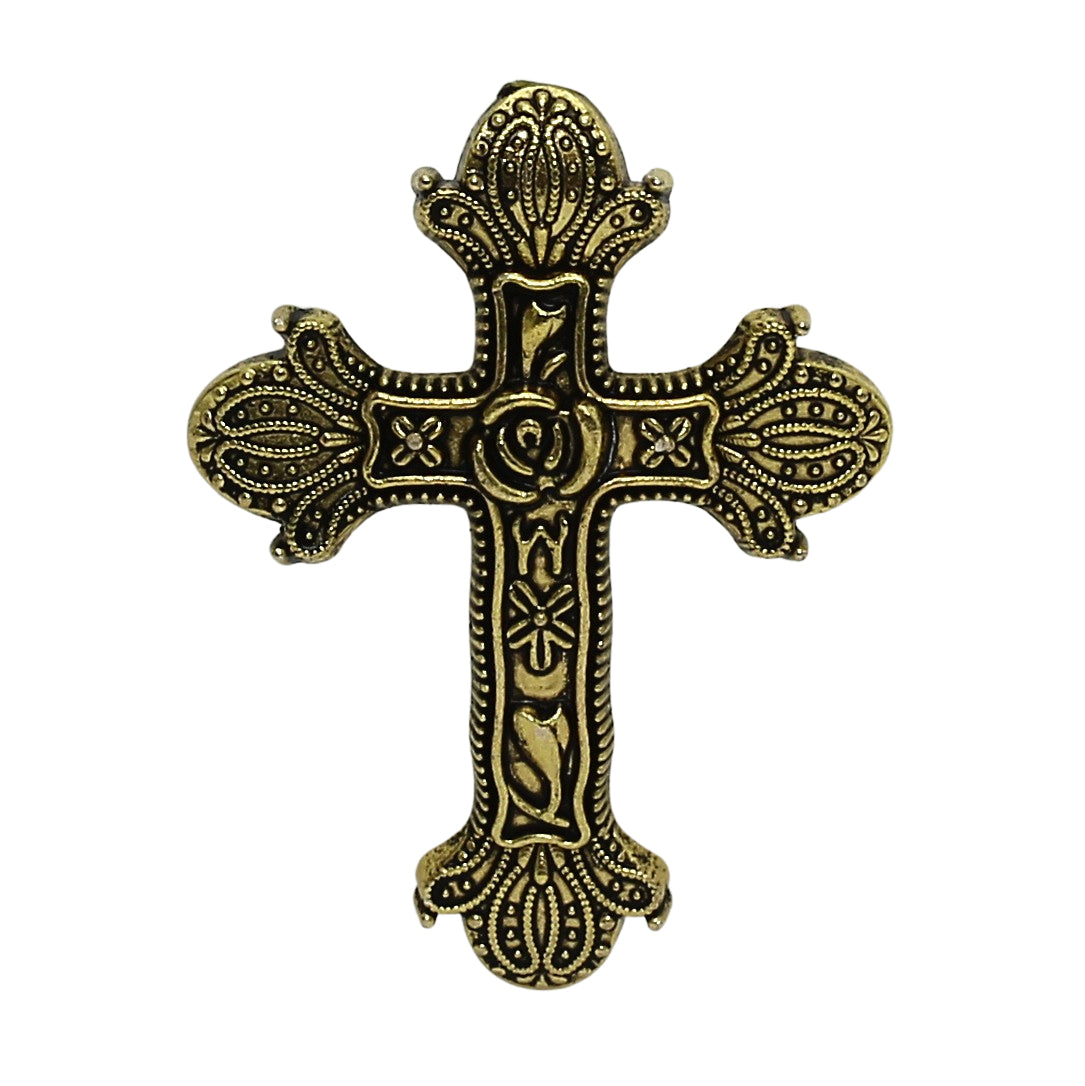 CHRISTIAN CANDLE: PURITY Ceramic Sphere Candle – 10 oz Soy Wax with Antique Gold Cross | First Communion & Confirmation USA
