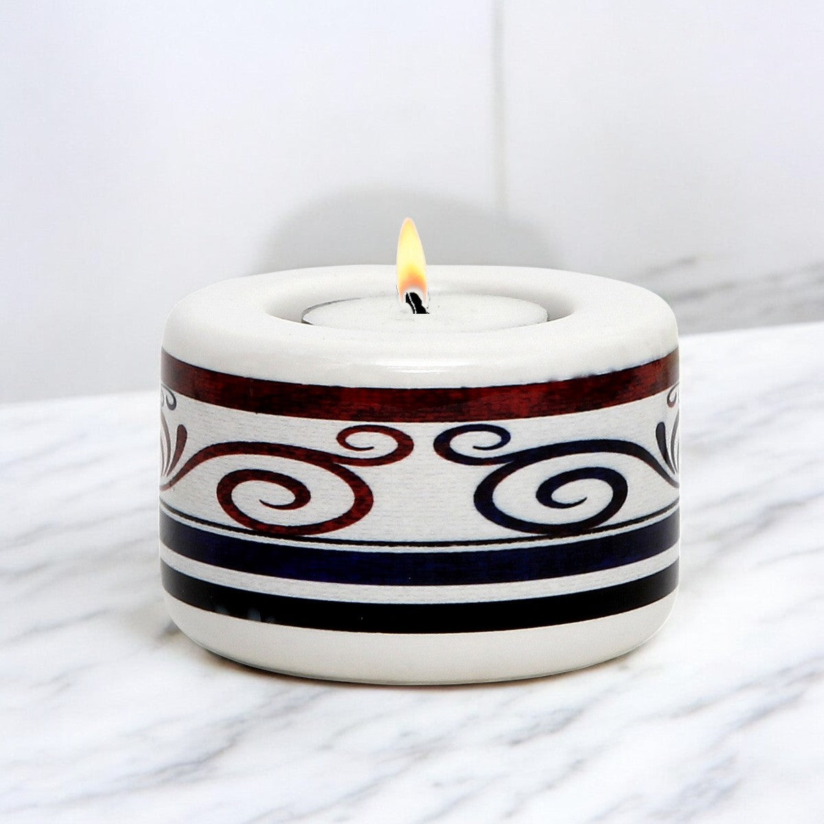 SUBLIMART: Ceramic Tealight in Mario Bruno Design #6395