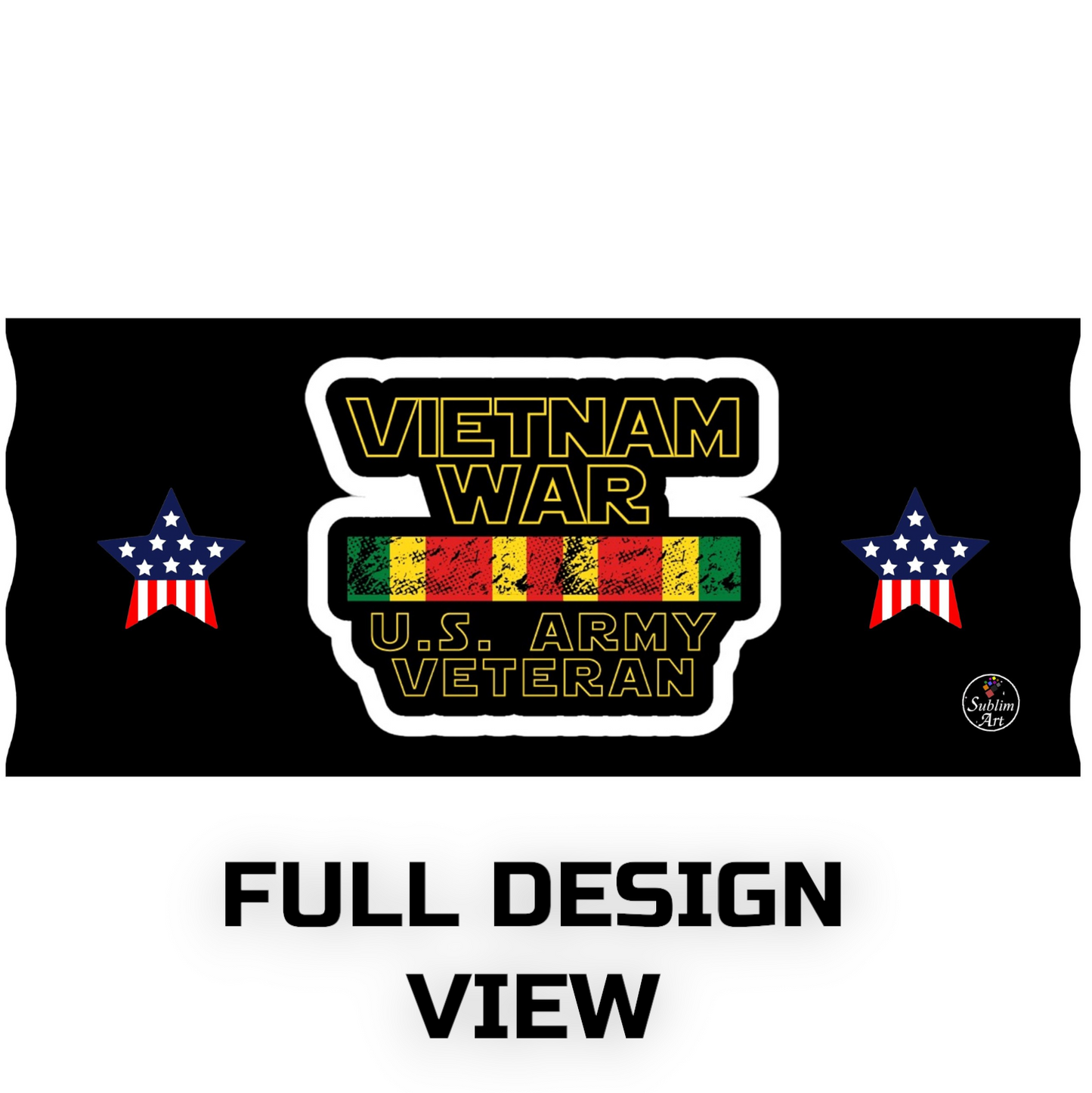 SUBLIMART: Veteran - Mug 'United States Vietnam War Army Veteran' (Design #12)