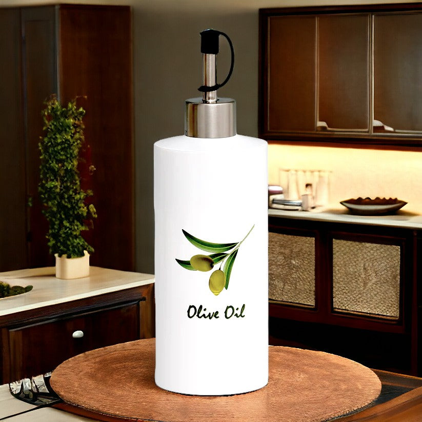 SUBLIMART: Olive Oil Straight Dispenser with screw-in pourer (Design 79)