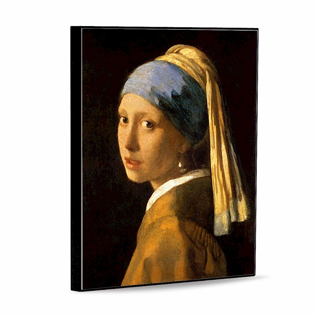AFFRESCO: Panel Tile - Opera "Girl with a Pearl Earring" by Johannes Vermeer (8x10)