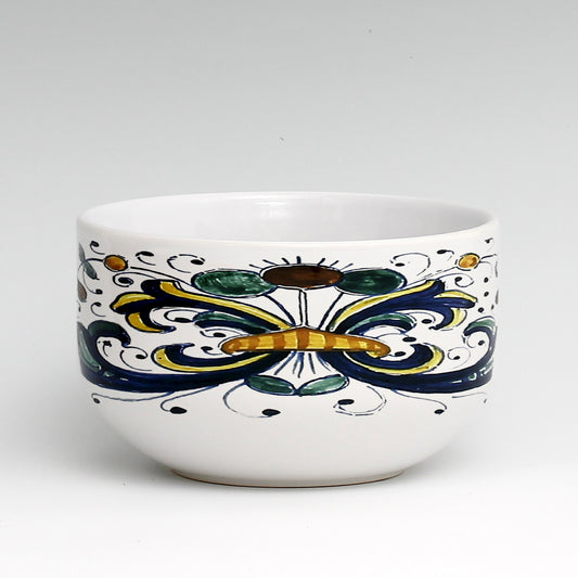 SUBLIMART: Porcelain Cereal/Soup Bowl Deruta Style (Design #DER01)