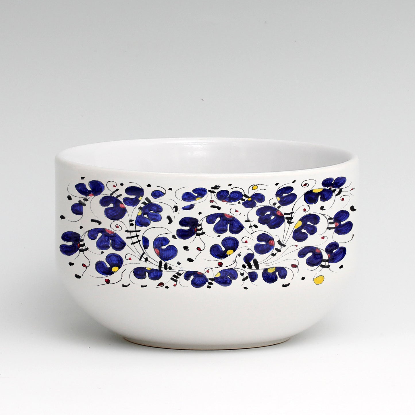 SUBLIMART: Porcelain Cereal/Soup Bowl Deruta Style (Design #DER07)