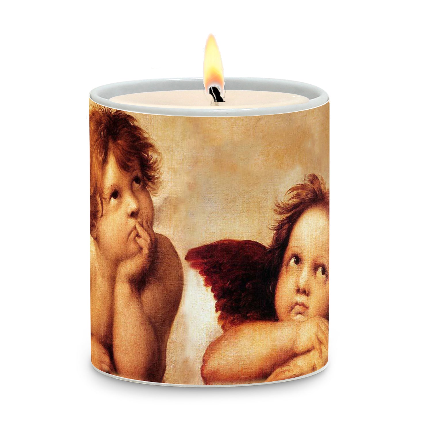 SUBLIMART: Affresco Design - Porcelain Soy Wax Candle (Design #AFF03)