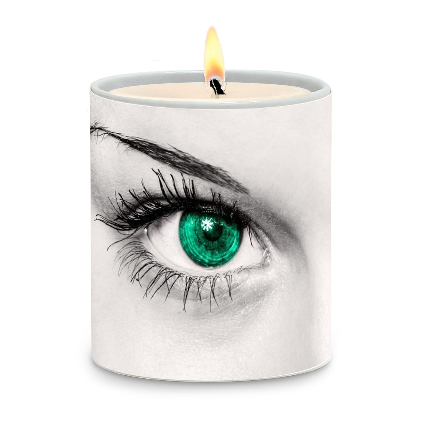 SUBLIMART: Celebs - Porcelain Soy Wax Candle 'The Look' (Design #CIP04)