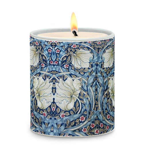 SUBLIMART: Floral - Porcelain Soy Wax Candle (Design #FLO15)