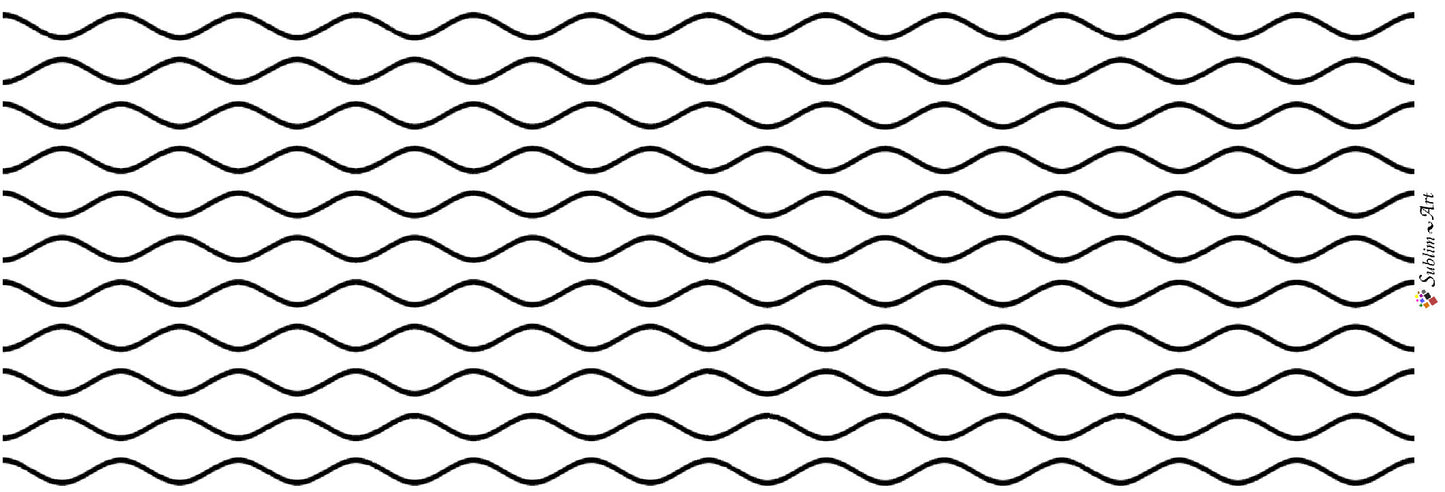 SUBLIMART: Line Art - Porcelain Soy Wax Candle (Design #LIN09)