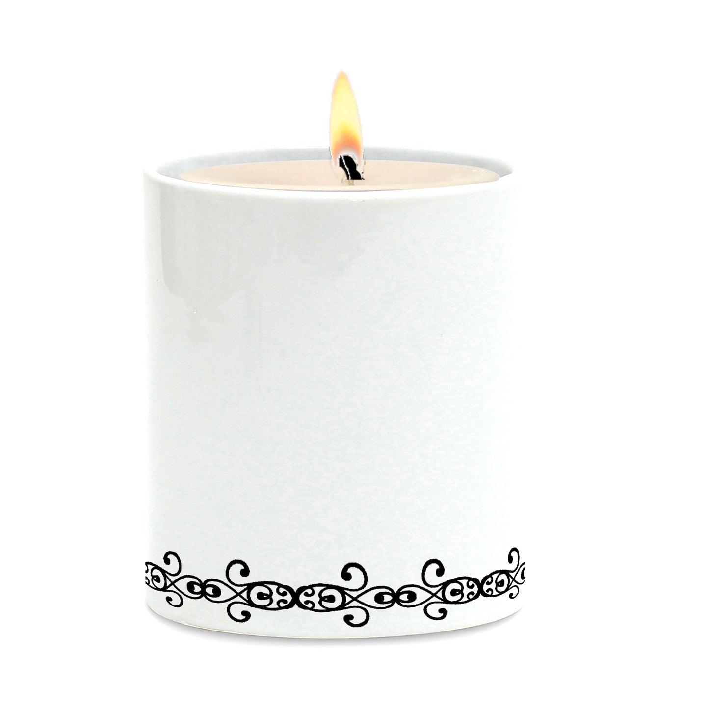 SUBLIMART: Line Art - Porcelain Soy Wax Candle (Design #LIN23)