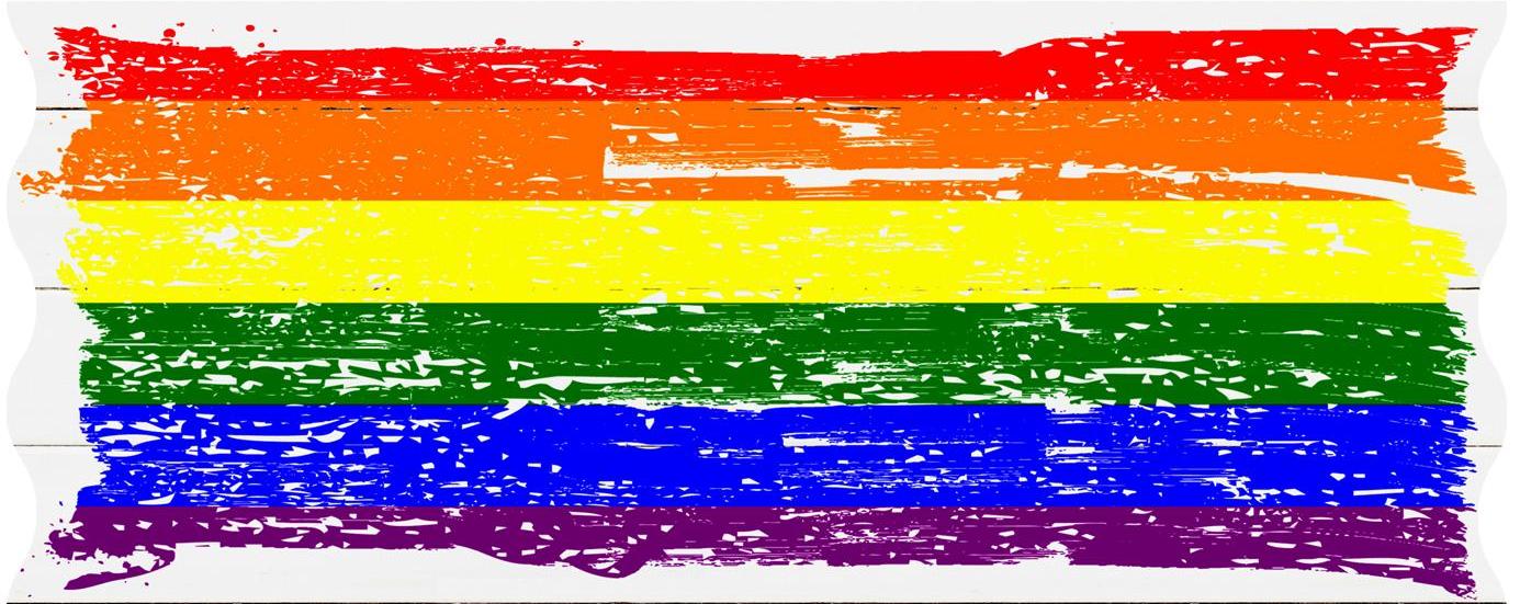 SUBLIMART: Love - Pride Flag LGBTQ+ Soy Wax Candle (Design #OTH02) - Artistica.com
