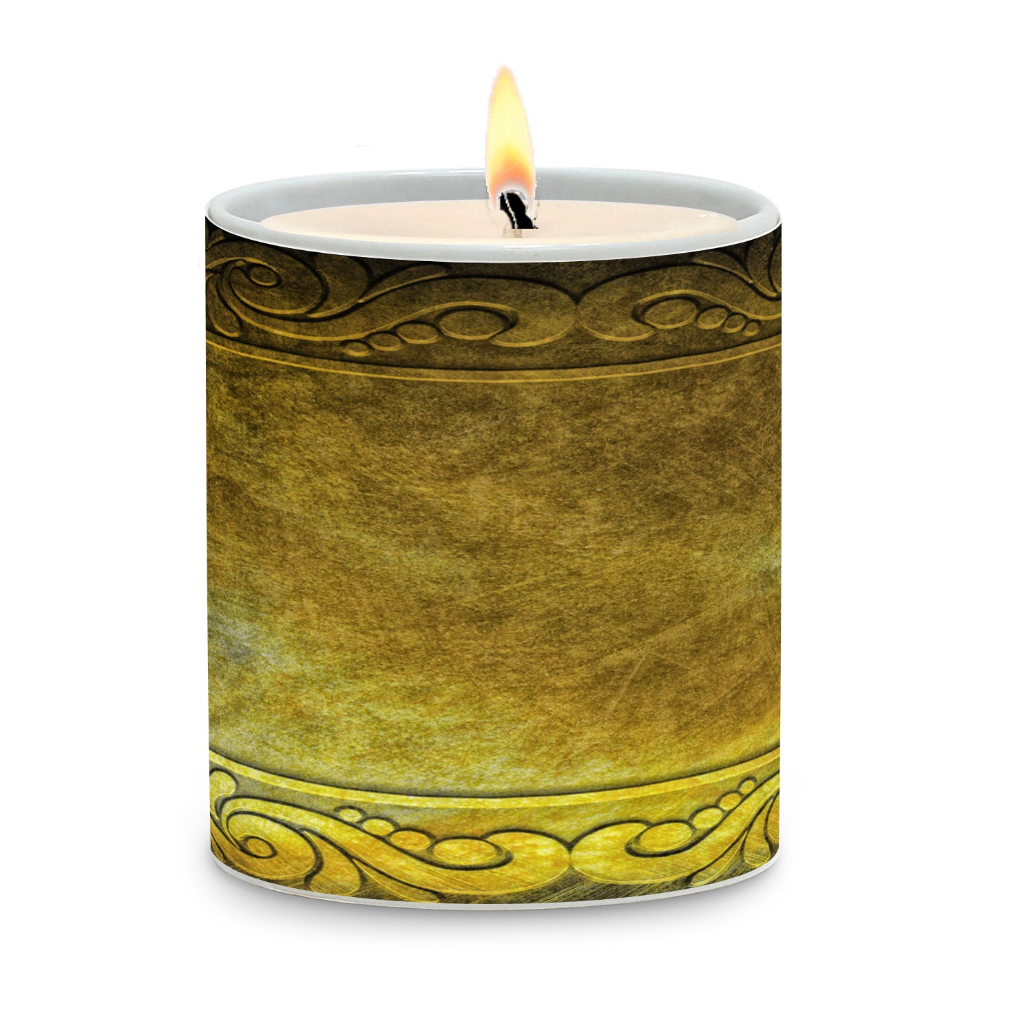SUBLIMART: Tiles - Porcelain Soy Wax Candle (Design #TIL06)