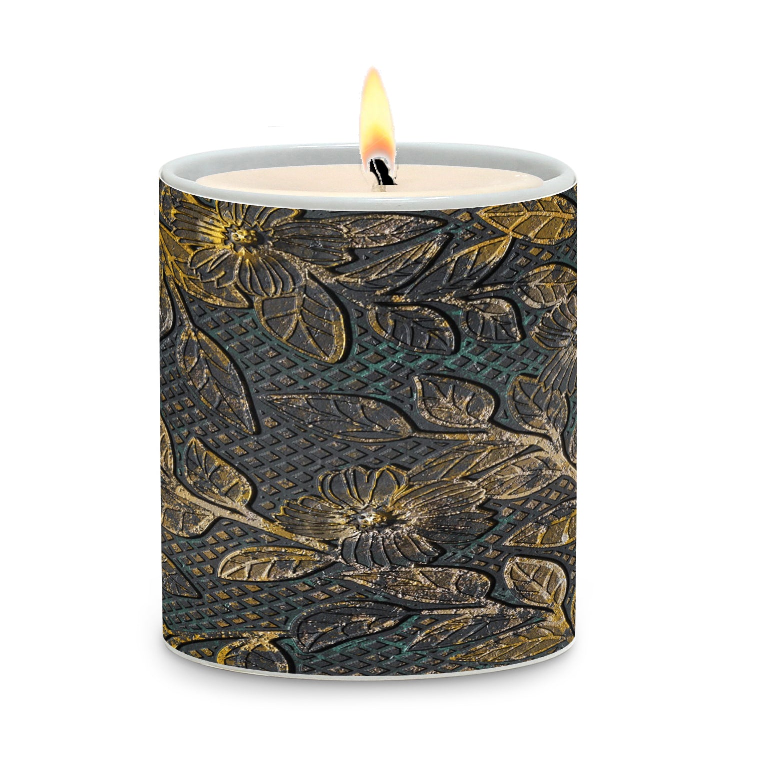 SUBLIMART: Tiles - Porcelain Soy Wax Candle (Design #TIL07)