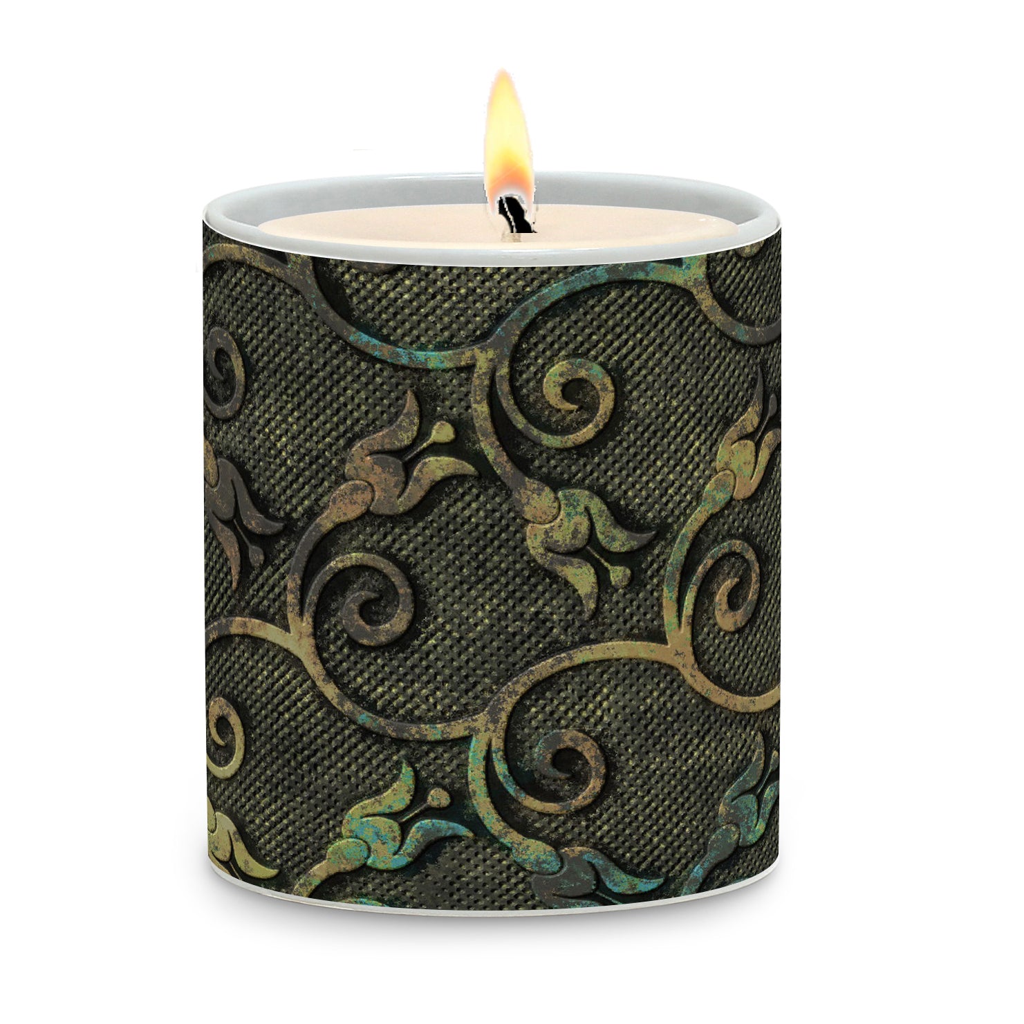 SUBLIMART: Tiles - Porcelain Soy Wax Candle (Design #TIL08)