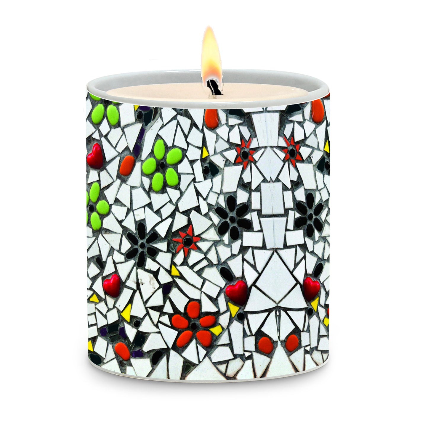 SUBLIMART: Tiles - Porcelain Soy Wax Candle (Design #TIL12)