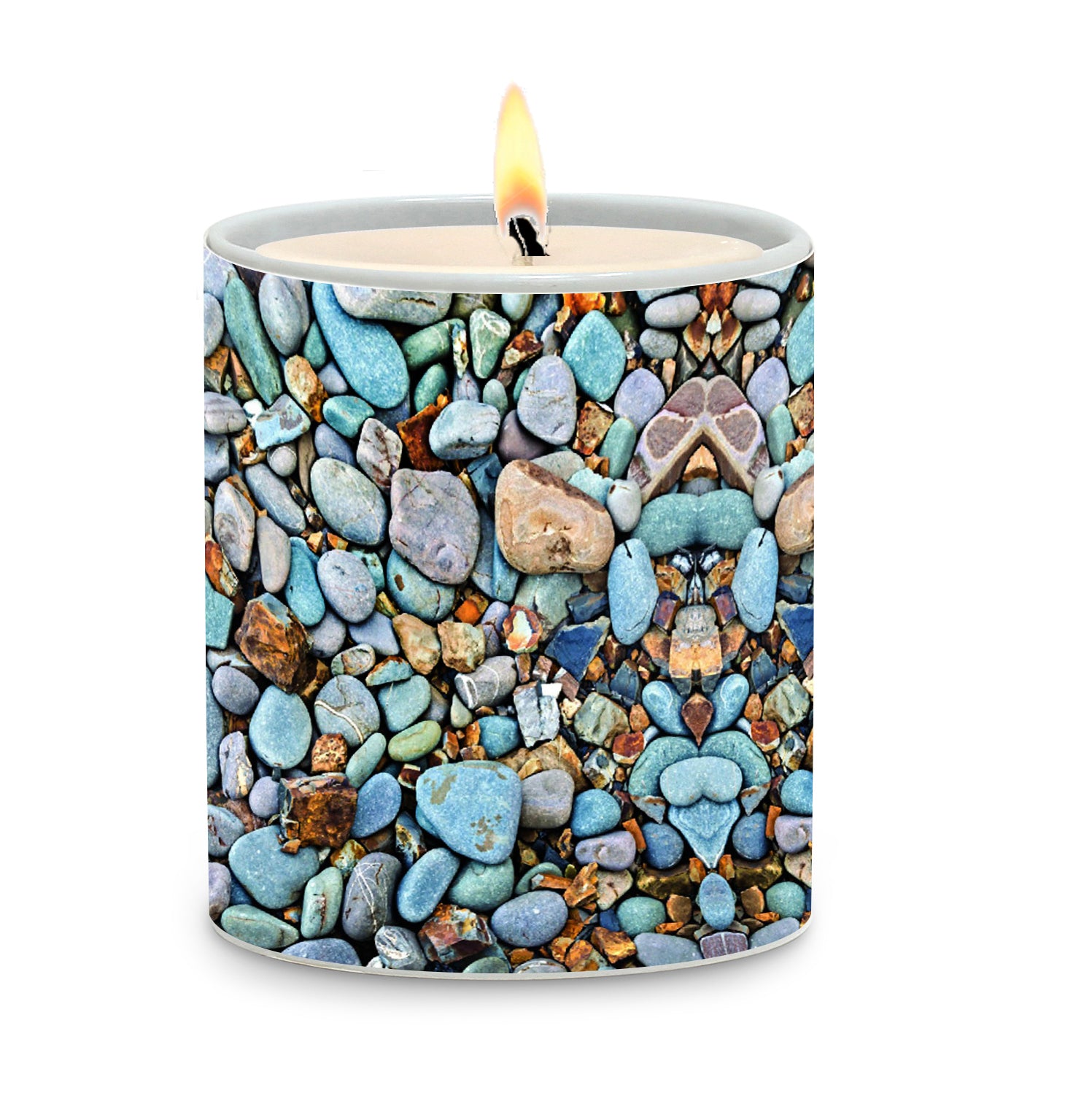 SUBLIMART: Tiles - Porcelain Soy Wax Candle (Design #TIL14)