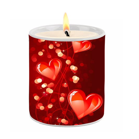 SUBLIMART: Love - Soy Wax Candle (Design #VAL07)