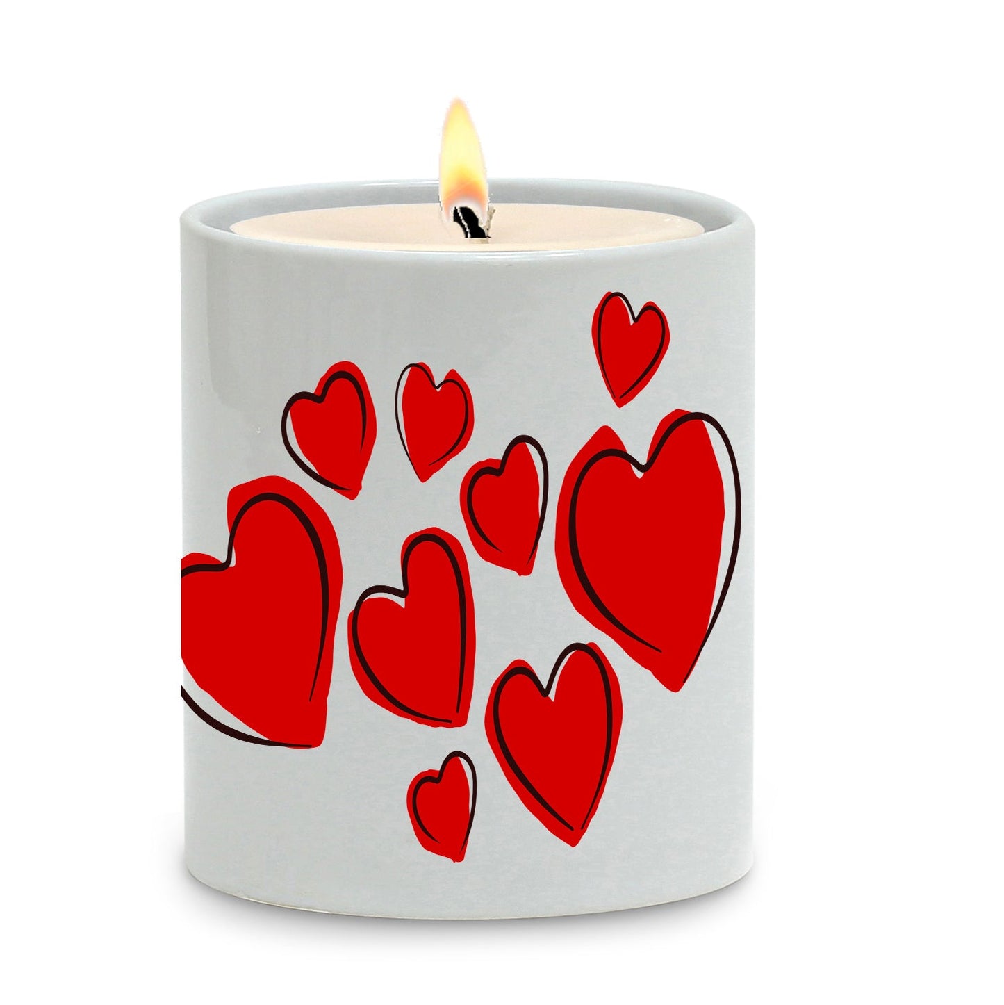 SUBLIMART: Love - Soy Wax Candle (Design #VAL08)