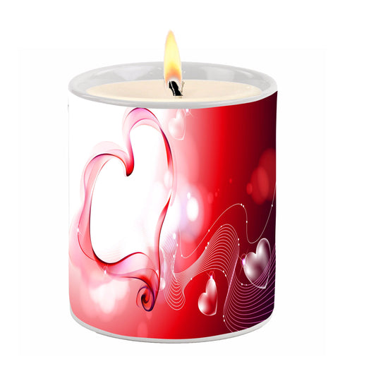 SUBLIMART: Love - Soy Wax Candle (Design #VAL11)