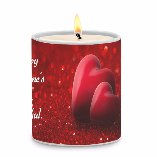 SUBLIMART: Love - Soy Wax Candle (Design #VAL25)