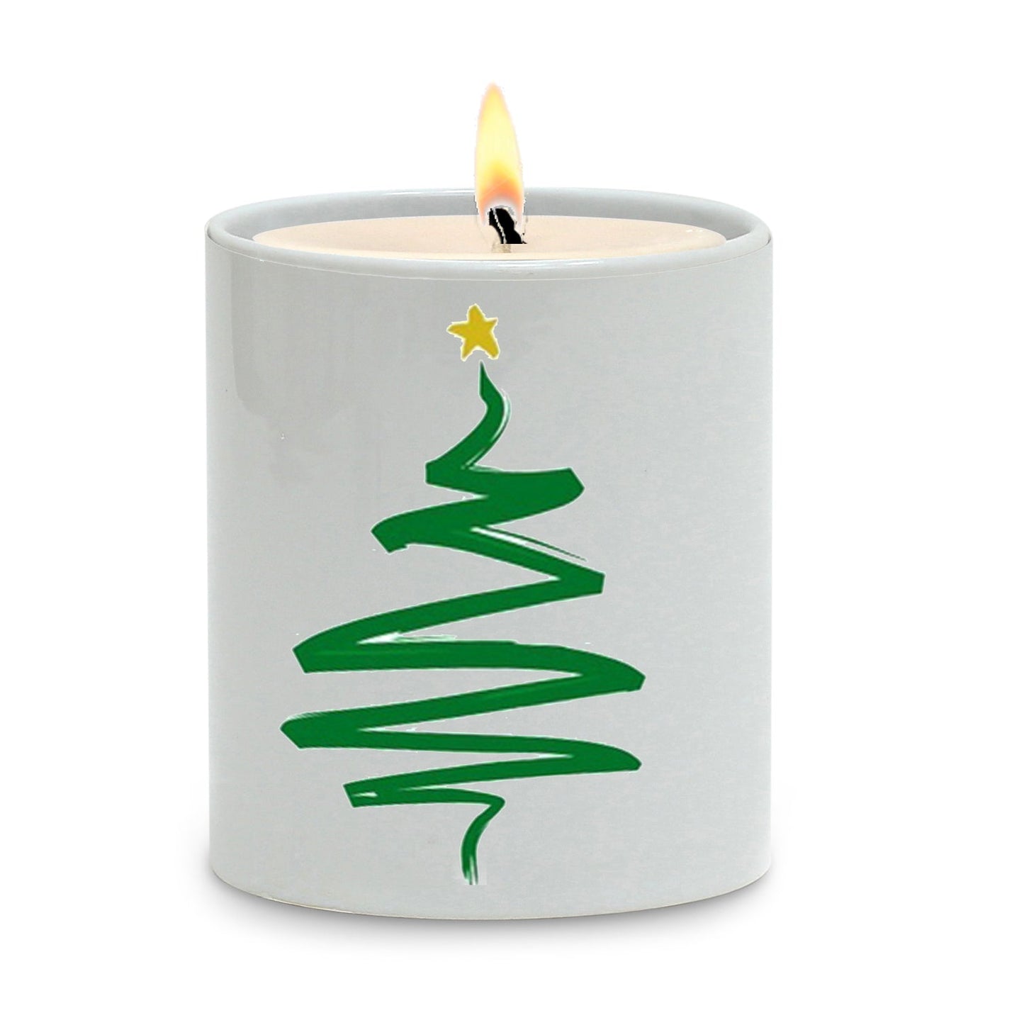 SUBLIMART: Christmas - Soy Wax Candle (Design #XMS13)