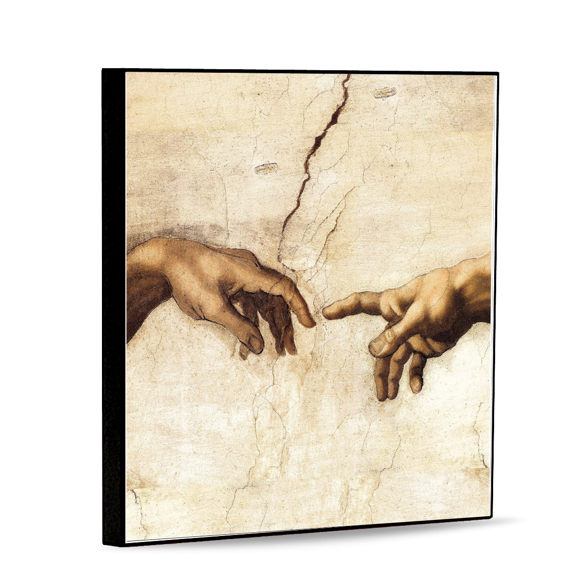 AFFRESCO: Panel Tile - Opera "Creation of Adam" detail by Michelangelo