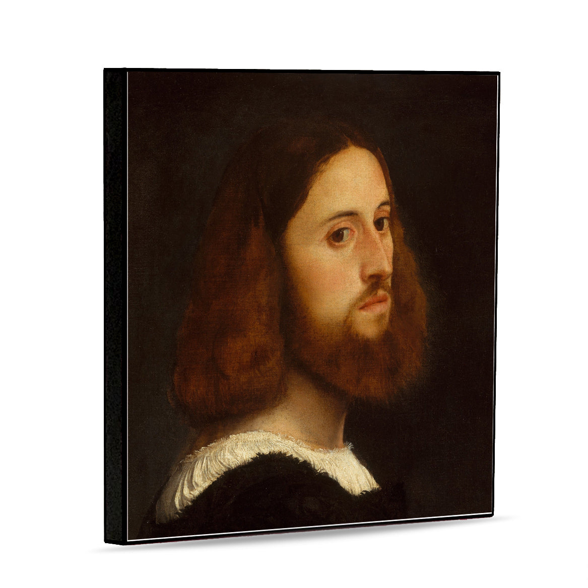 AFFRESCO: Panel Tile - Opera "Portrait of a Man" by Tiziano