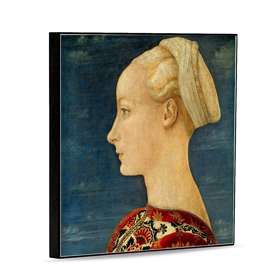 AFFRESCO: Panel Tile - Opera "Portrait of a Young Lady" by Piero del Pollaiuolo
