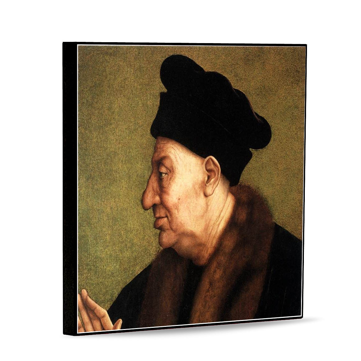 AFFRESCO: Panel Tile - Opera "Portrait of an Old Man" by Quentin Metsys