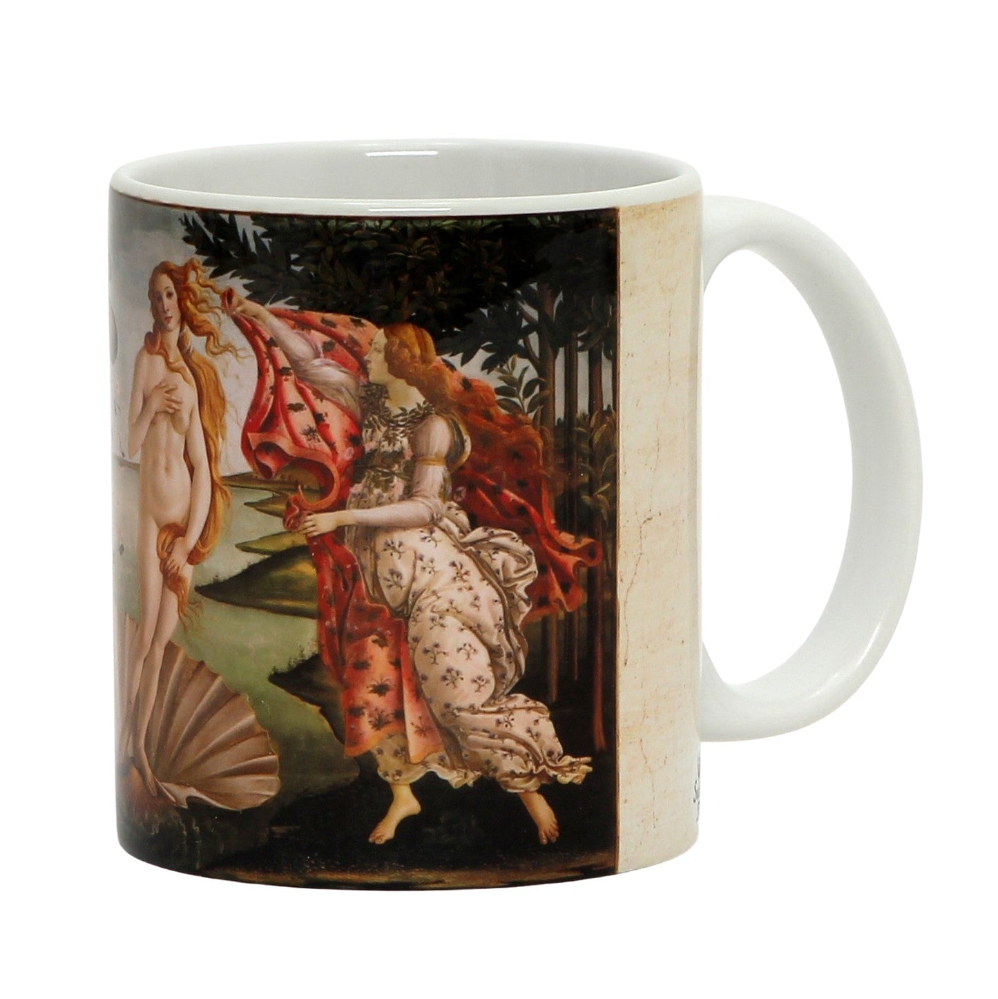 SUBLIMART: Affresco Mug - La Nascita di Venere (Botticelli) (Botticelli's The Birth of Venus)