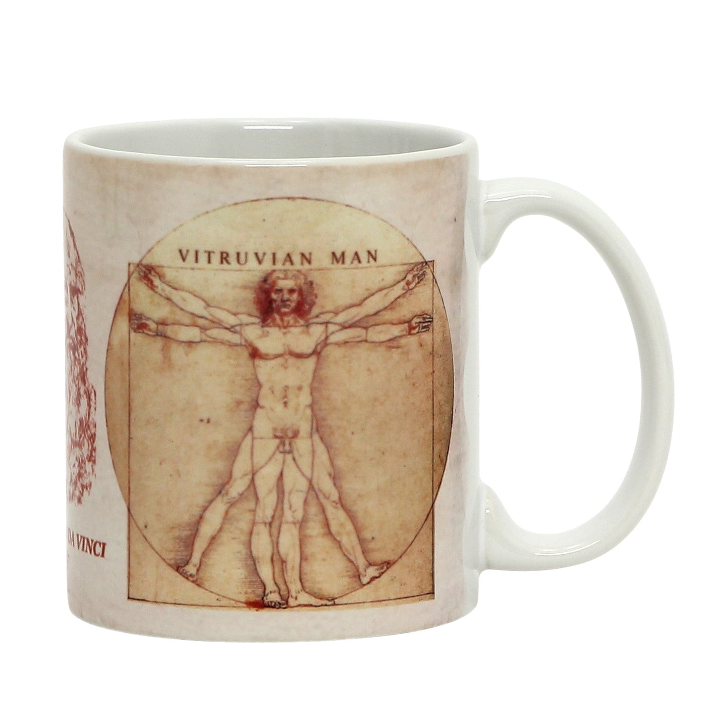 SUBLIMART: Affresco Mug - Vitruvian Man + Vitruvian Woman