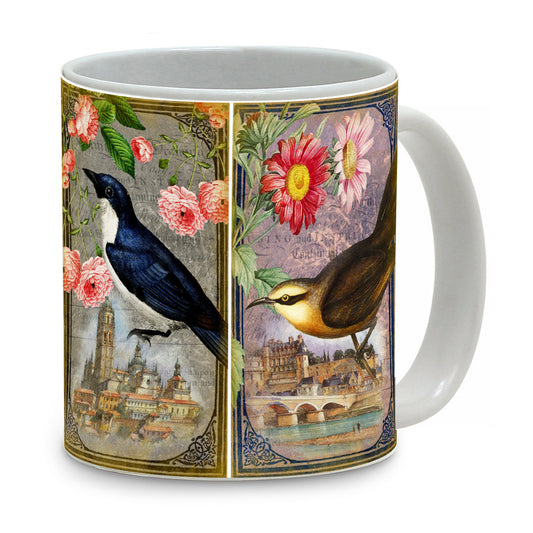 SUBLIMART: Pets Art - Beautiful Mug featuring a beautiful birds design