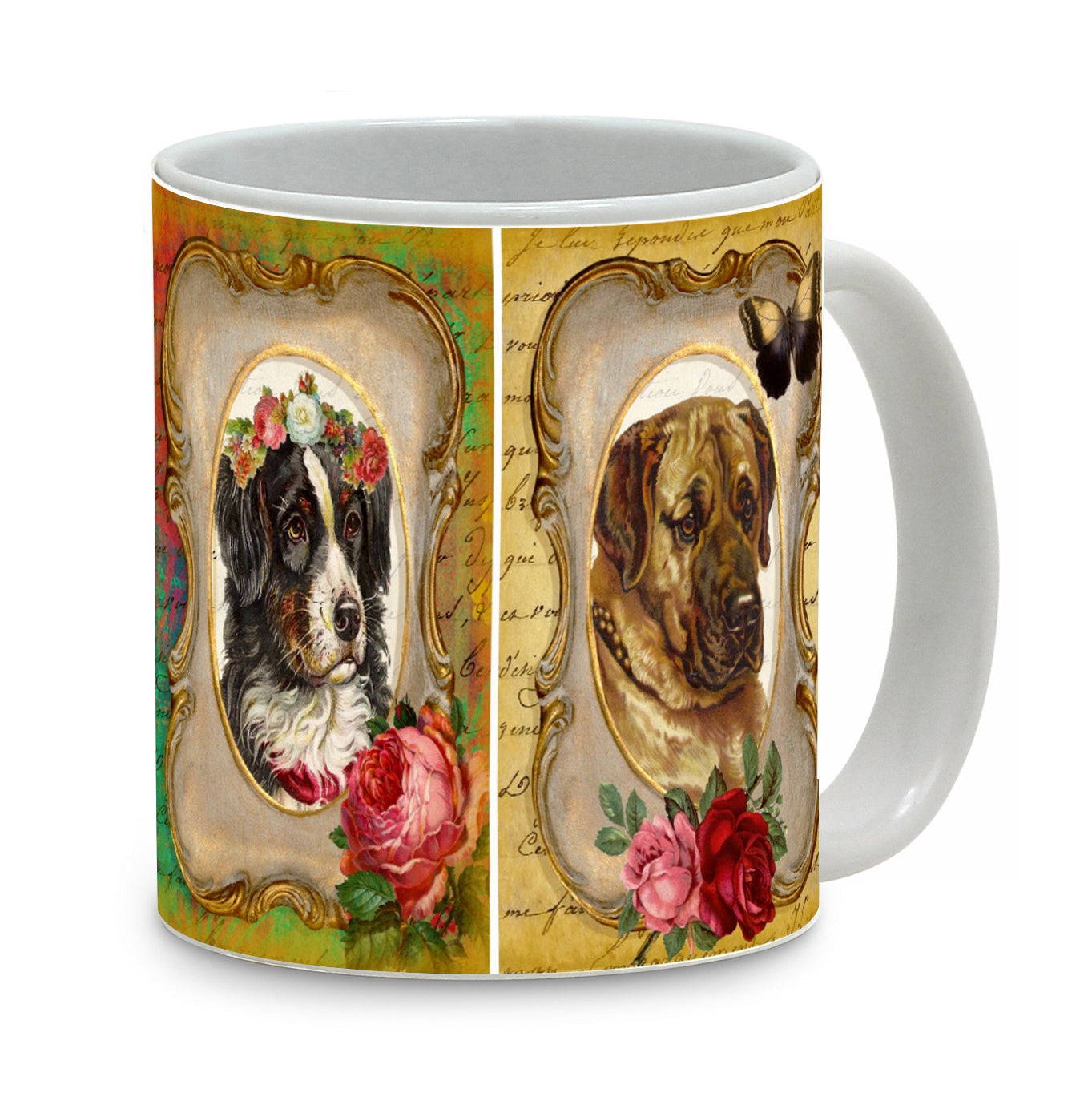SUBLIMART: Pets Art - Mug featuring a beautiful dogs design (#04)